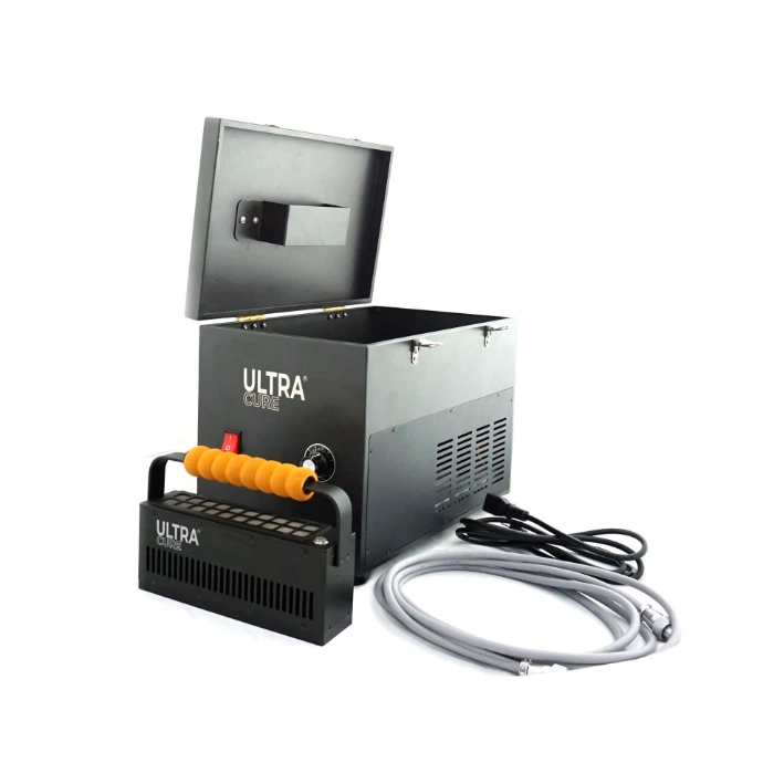UV2025 sistema de curado UV LED portátil ULTRACURE, caja de control y lámpara de mano